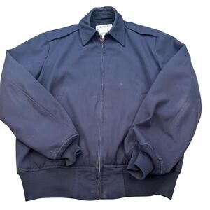 DSCP Wings Collection Jacket Mens 44L Service Uniform Wool Blend Liner